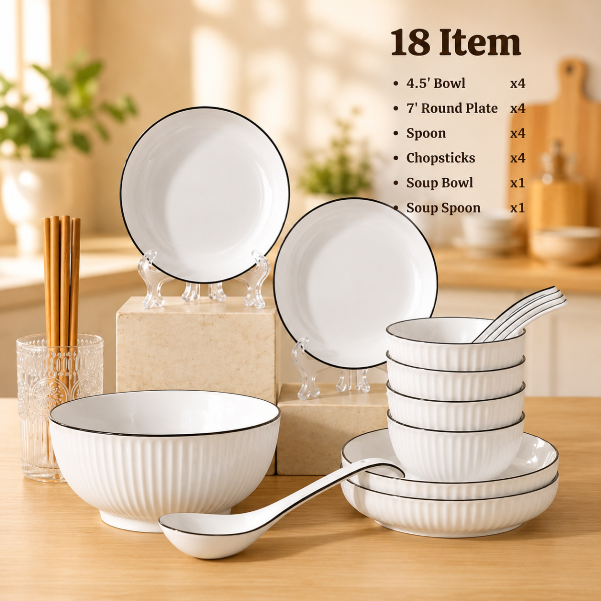Nordic Luxury Set Ceramic Tableware Dinnerware Set Dinner Plate陶瓷套装