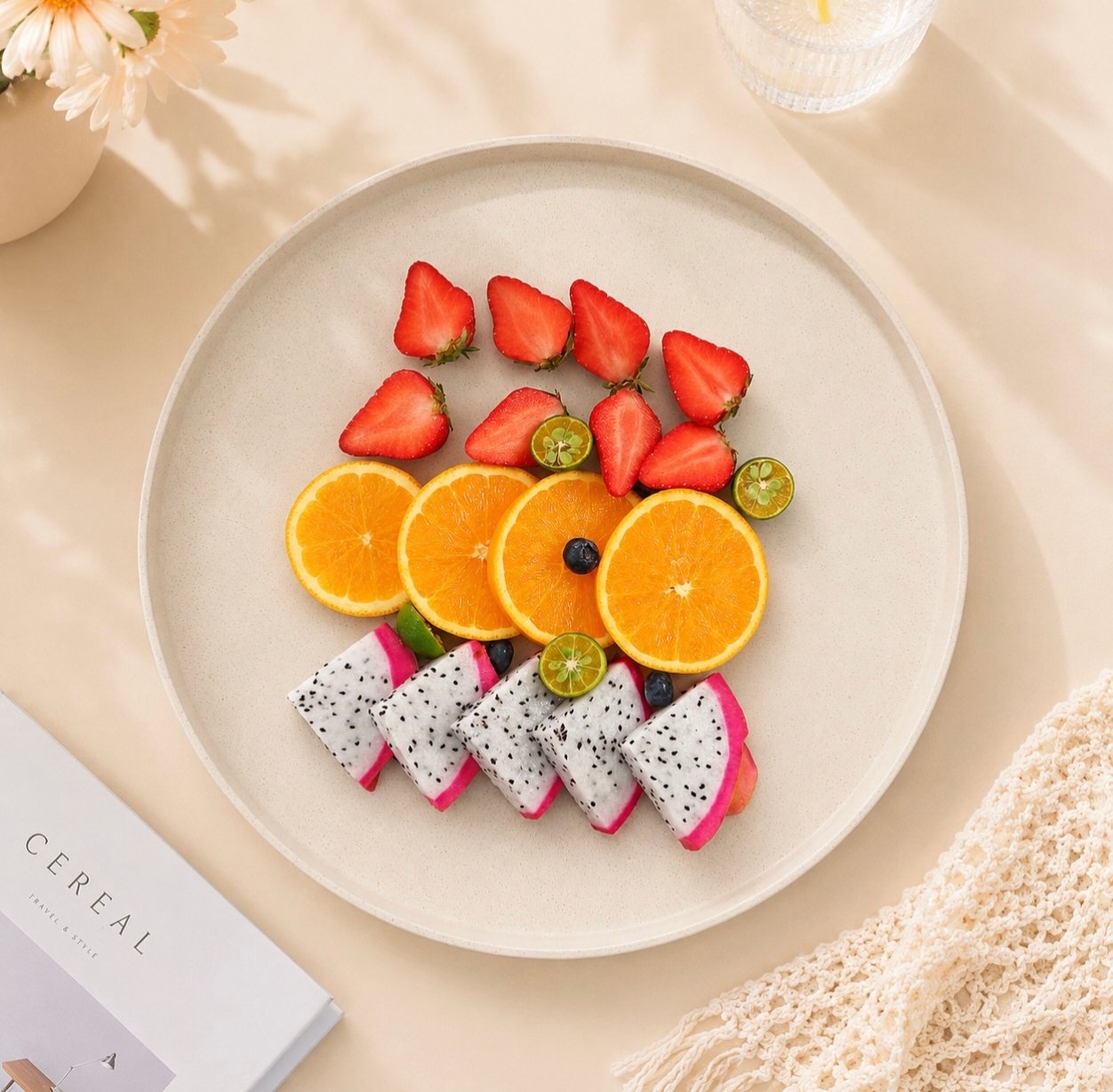 30cm Wheat Straw Plate (2)