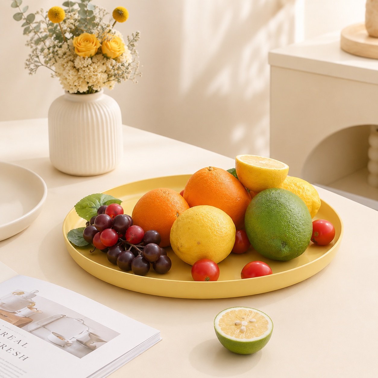 30cm Wheat Straw Plate (3)