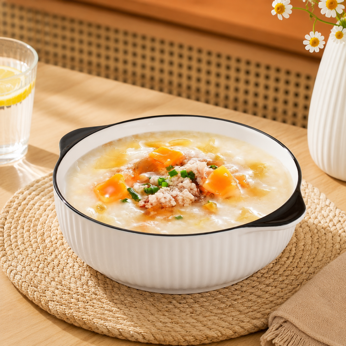 10.5' Big Bowl Soup Bowl Noodle Bowl Ceramic Big Bowl陶瓷大汤碗