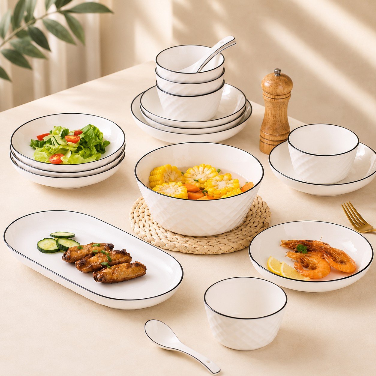 Diamond Tableware (4)