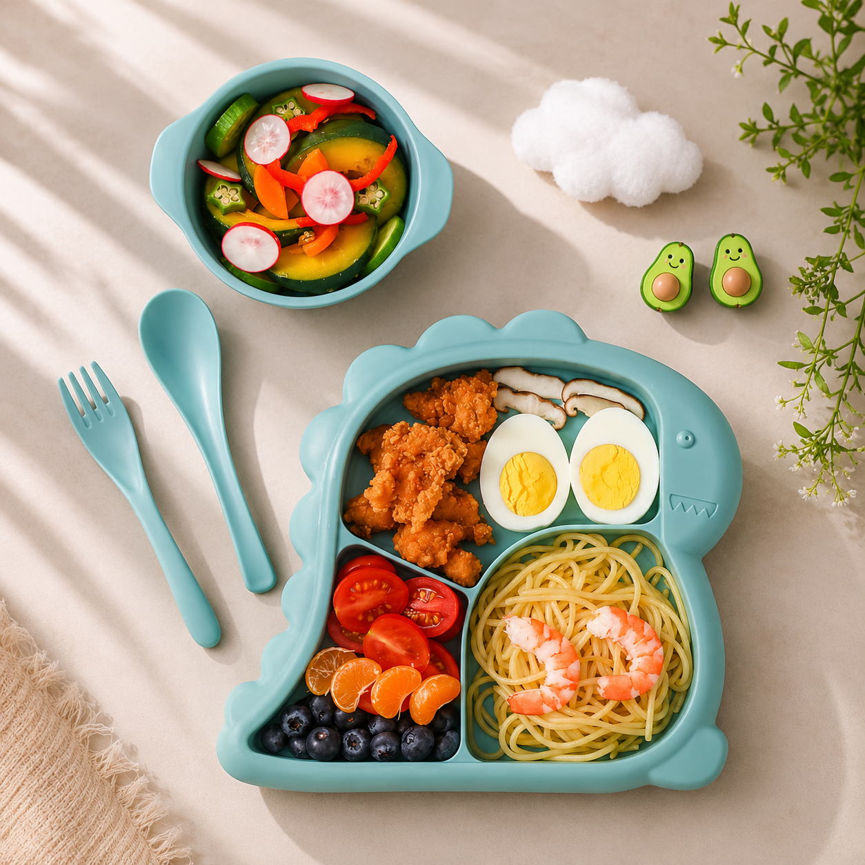 Dino Feeding Plate (6)
