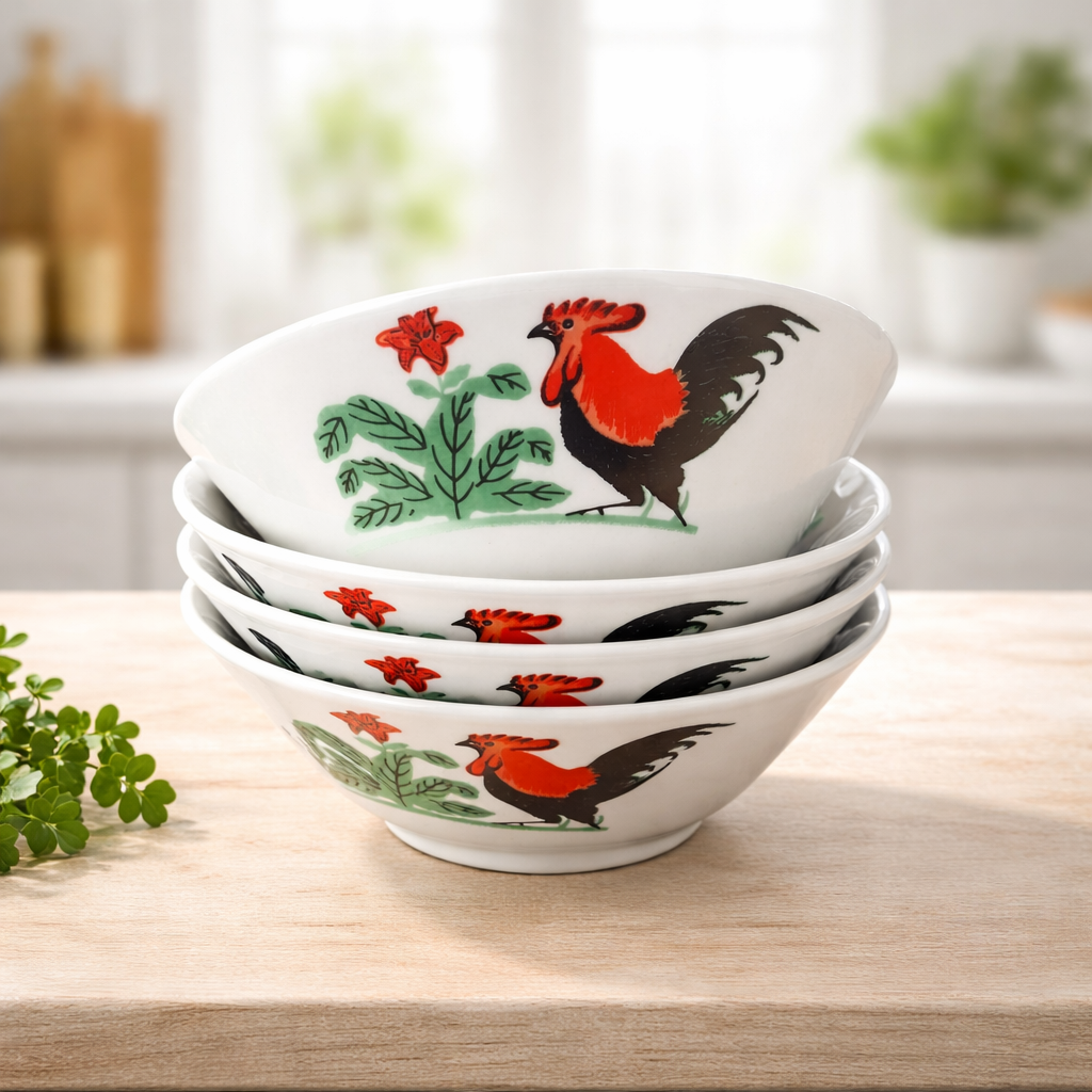 Rooster Bowl Rooster Plate Chicken Bowl雞公 碗